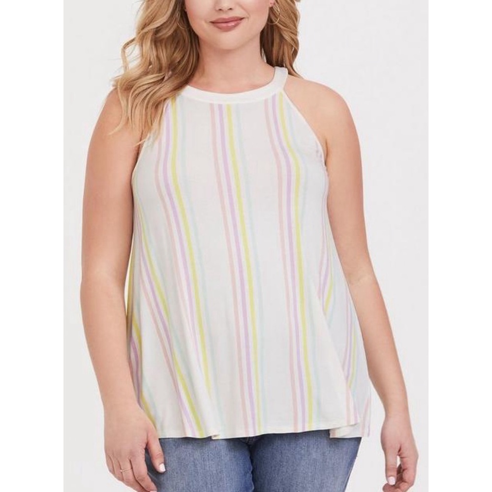 Torrid Super Soft High Neck Tank